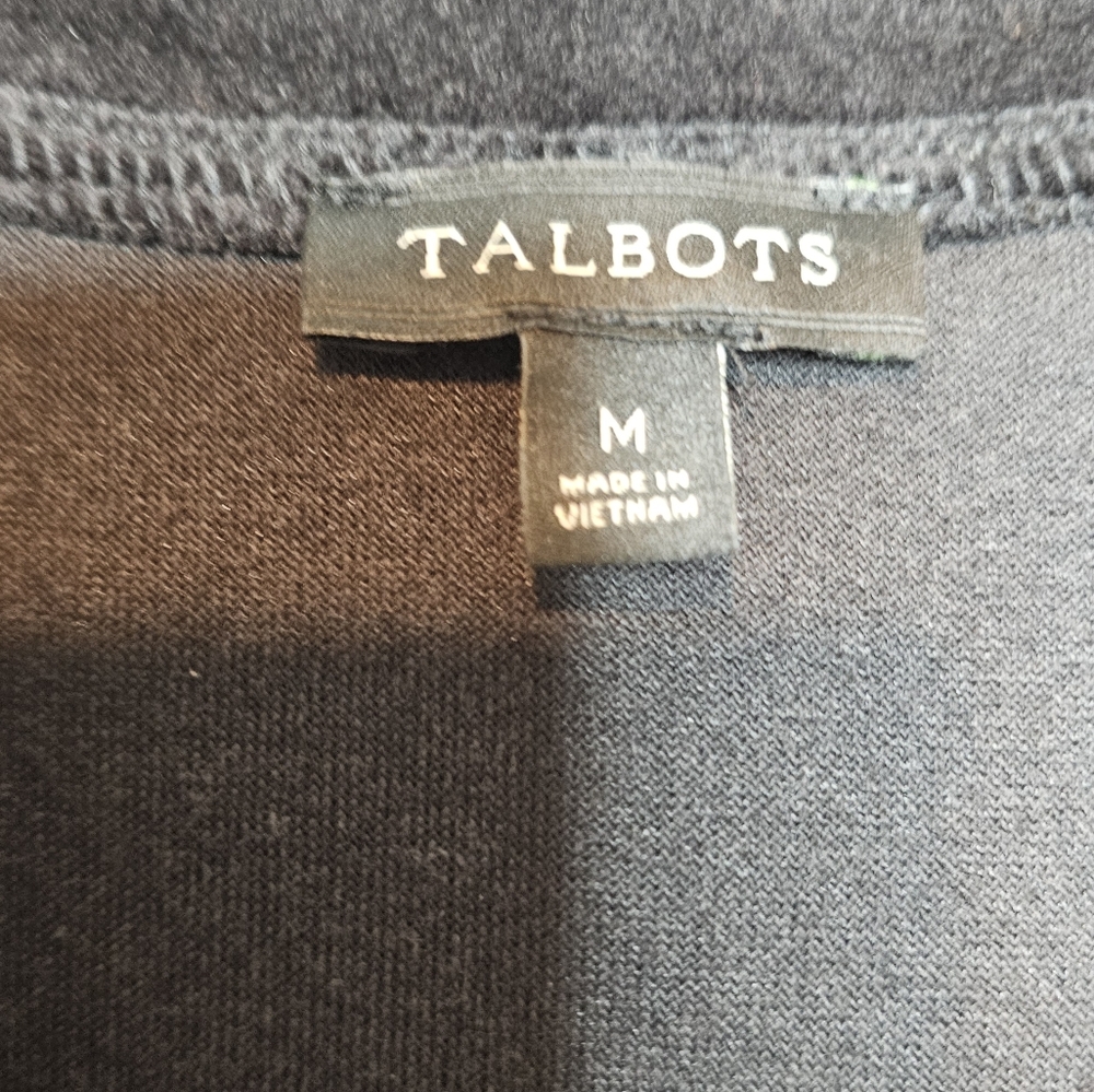 Talbots Luxe Velour V-Neck Tunic - Picture 6 of 9